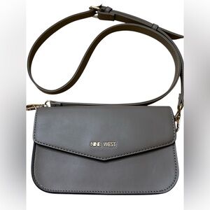 Nine West Gray Crossbody Bag